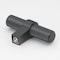 Gliderite Hardware 2-1/4 in. Knurled Steel Cabinet T-Bar Knob - 8002-T-MB 8002-T-MB-1 - alternate 2